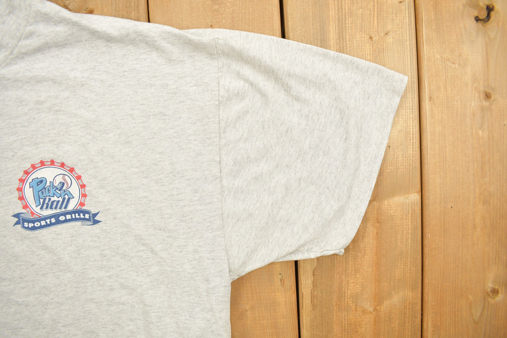 Vintage 1990s Superbowl Sunday Sports Grille Graphic T-Shirt