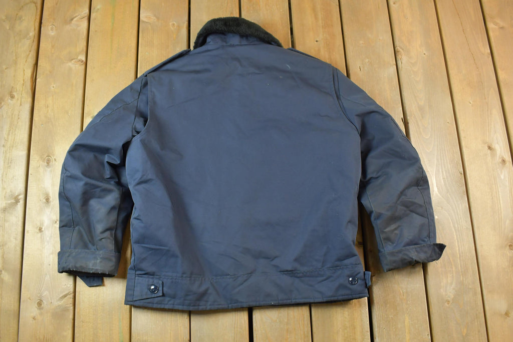 Vintage 1990s Case Workers Bomber Jacket Made In USA