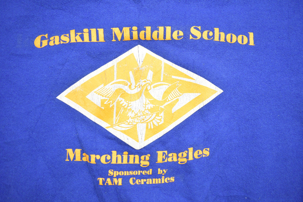 Vintage 1990s Gaskill Marching Eagles Niagara Falls Collegiate Crewneck