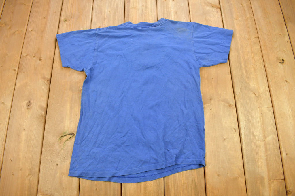 Vintage 1990s Detroit Pistons NBA Embroidered Graphic T-Shirt  Made In USA  Single Stitch  NBA Basketball  Nutmeg Sportswear