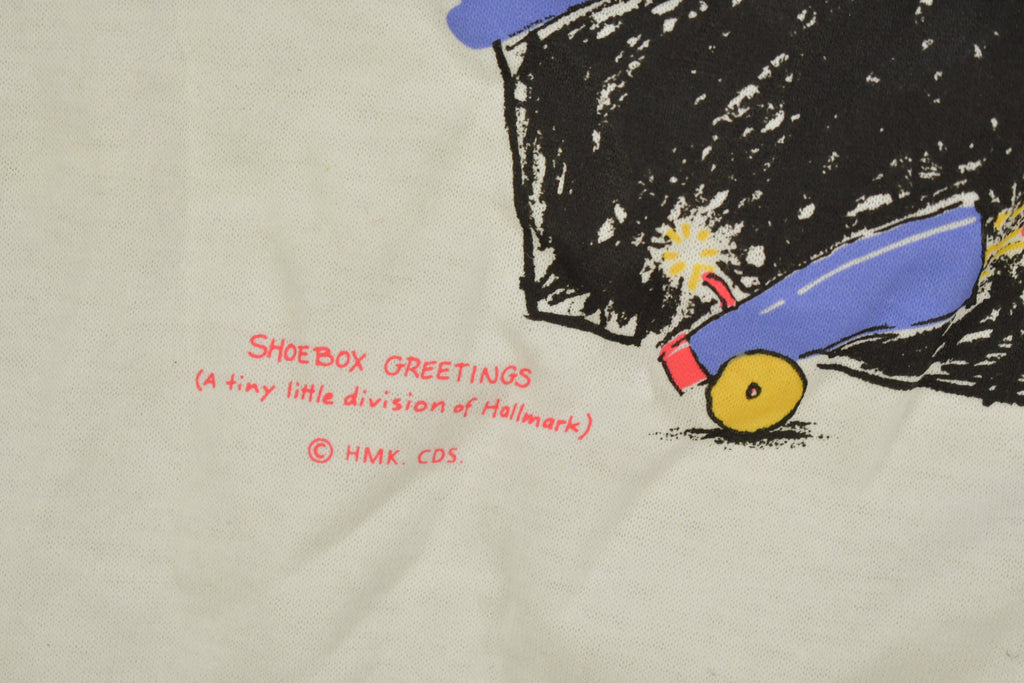 Vintage 1990s Shoebox Greetings Hallmark Graphic T-Shirt