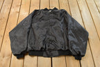 Vintage 1990s Live Multimedia Satin Bomber Jacket Men's 2XL / Snap Button / Streetwear / Souvenir Jacket / Made In USA