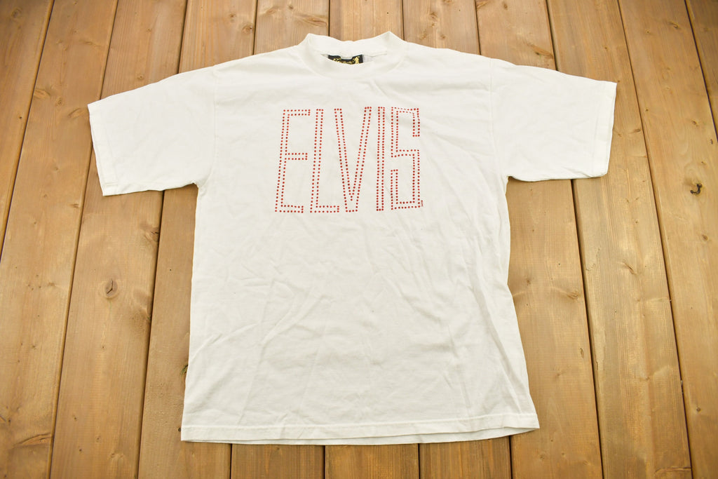 Vintage 1990s Elvis Presley Graphic T Shirt  Rare Vintage  Made In USA  Vintage Elvis T Shirt  Rock N Roll T Shirt