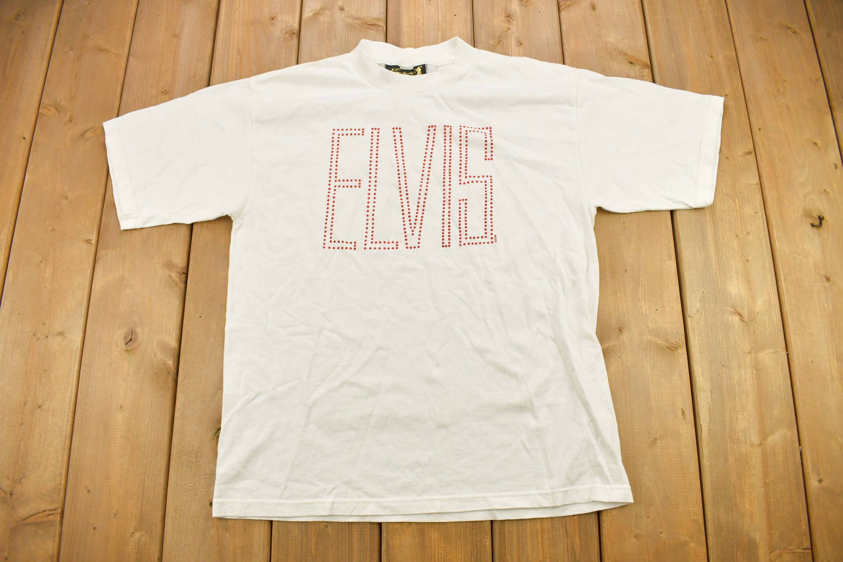 Vintage 1990s Elvis Presley Graphic T Shirt  Rare Vintage  Made In USA  Vintage Elvis T Shirt  Rock N Roll T Shirt