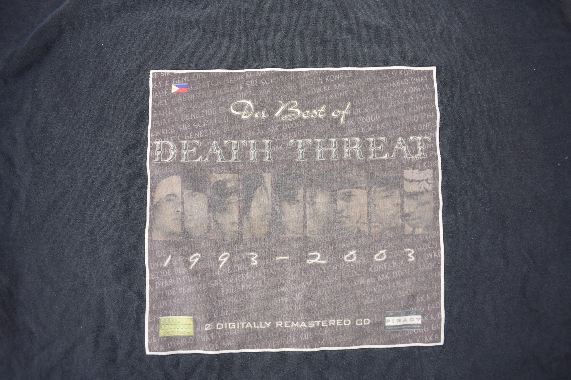 Vintage 2003 Death Threat Band T-shirt