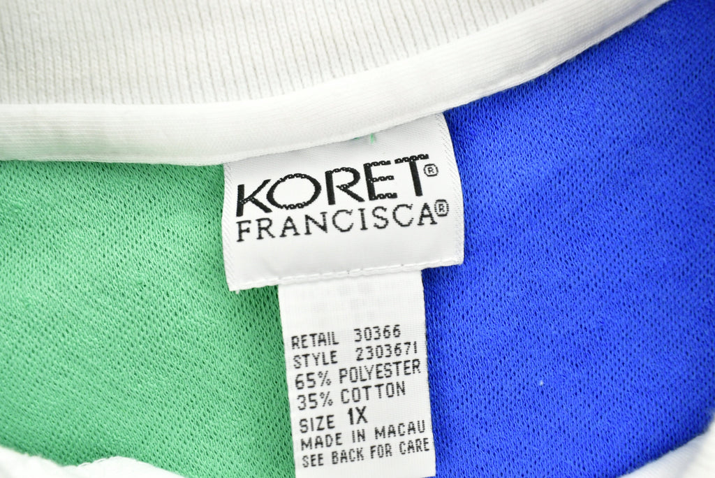 Vintage 90's Short Sleeve Knitted Sweater