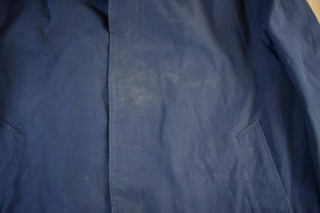 Vintage 1980s Full Length Trench Coat Men's XL