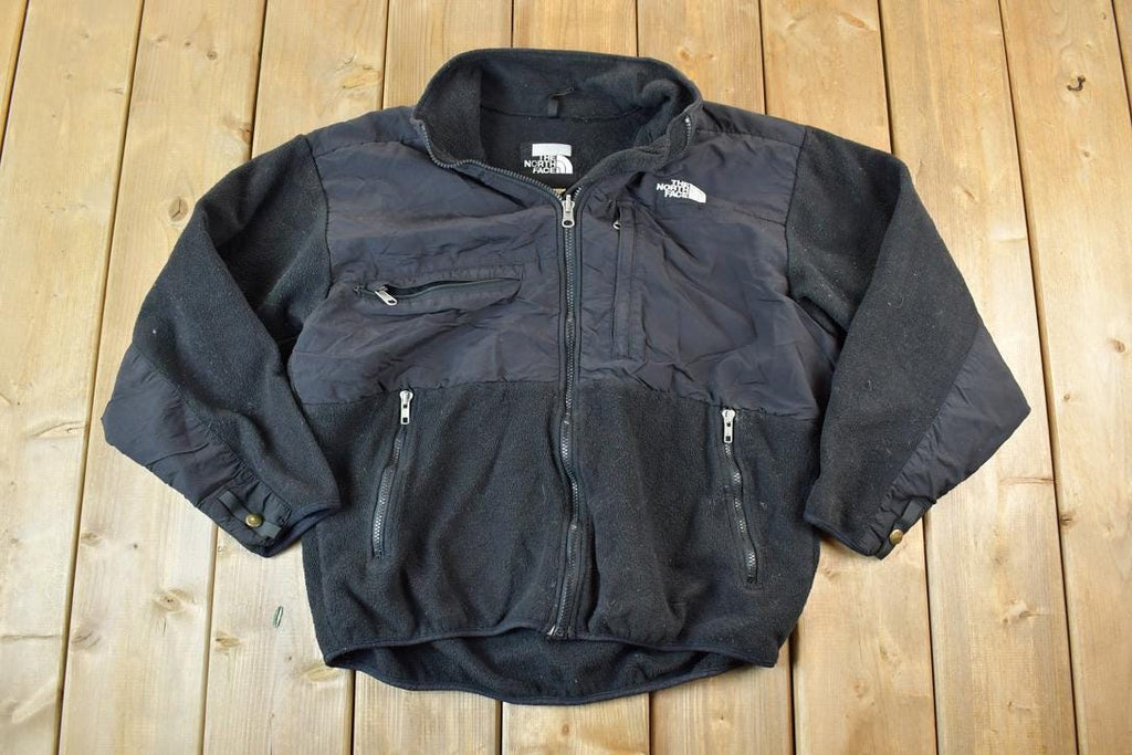 Vintage 1990s The North Face Fleece Bomber Sweater
