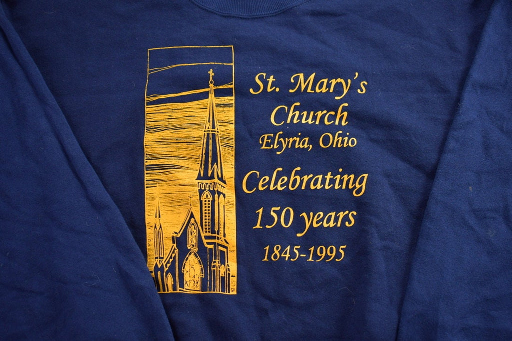 Vintage 1990s Crewneck Sweatshirt / 90s Crewneck / Made In USA / Essential / Streetwear / 90s