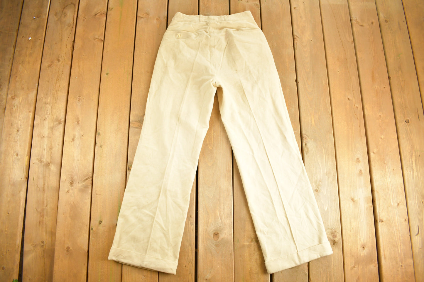 Vintage 1970's Pleated Pants 28 x 30 / American Vintage / Formal Pants / Streetwear Fashion / Vintage Pants / Formalwear