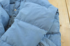 1980s Struggle Gear Blue Down Filled Puffer Jacket Mens L