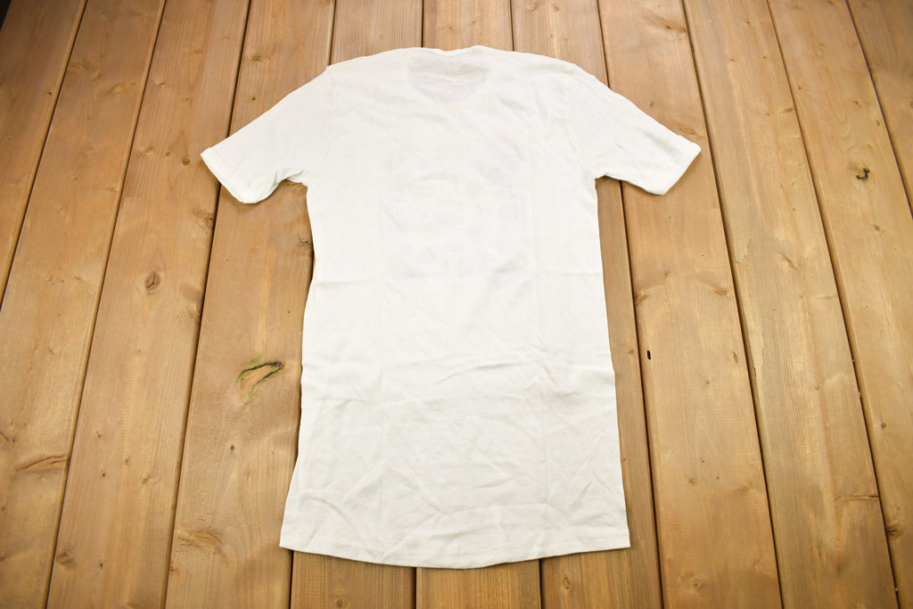 Vintage 1980s Switzerland Flags Theme Souvenir T Shirt