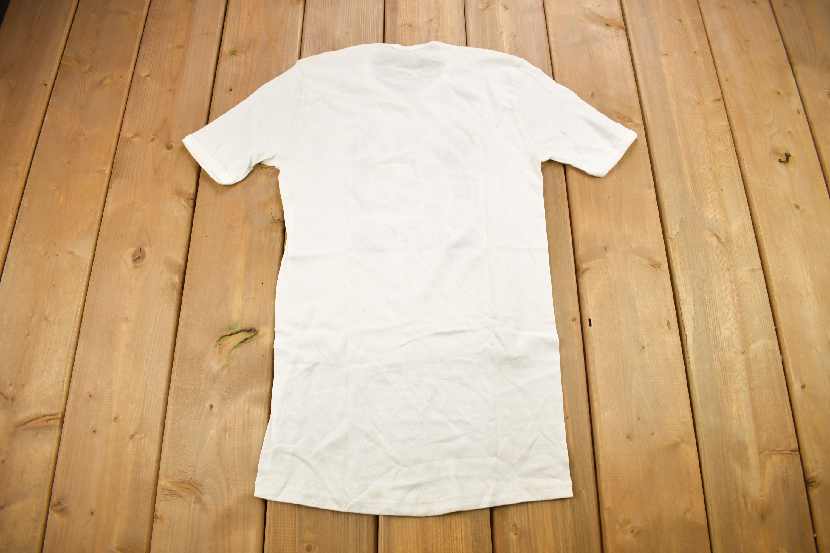 Vintage 1980s Switzerland Flags Theme Souvenir T Shirt