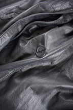 Vintage 1990s Pelle Studio Leather Trench Coat