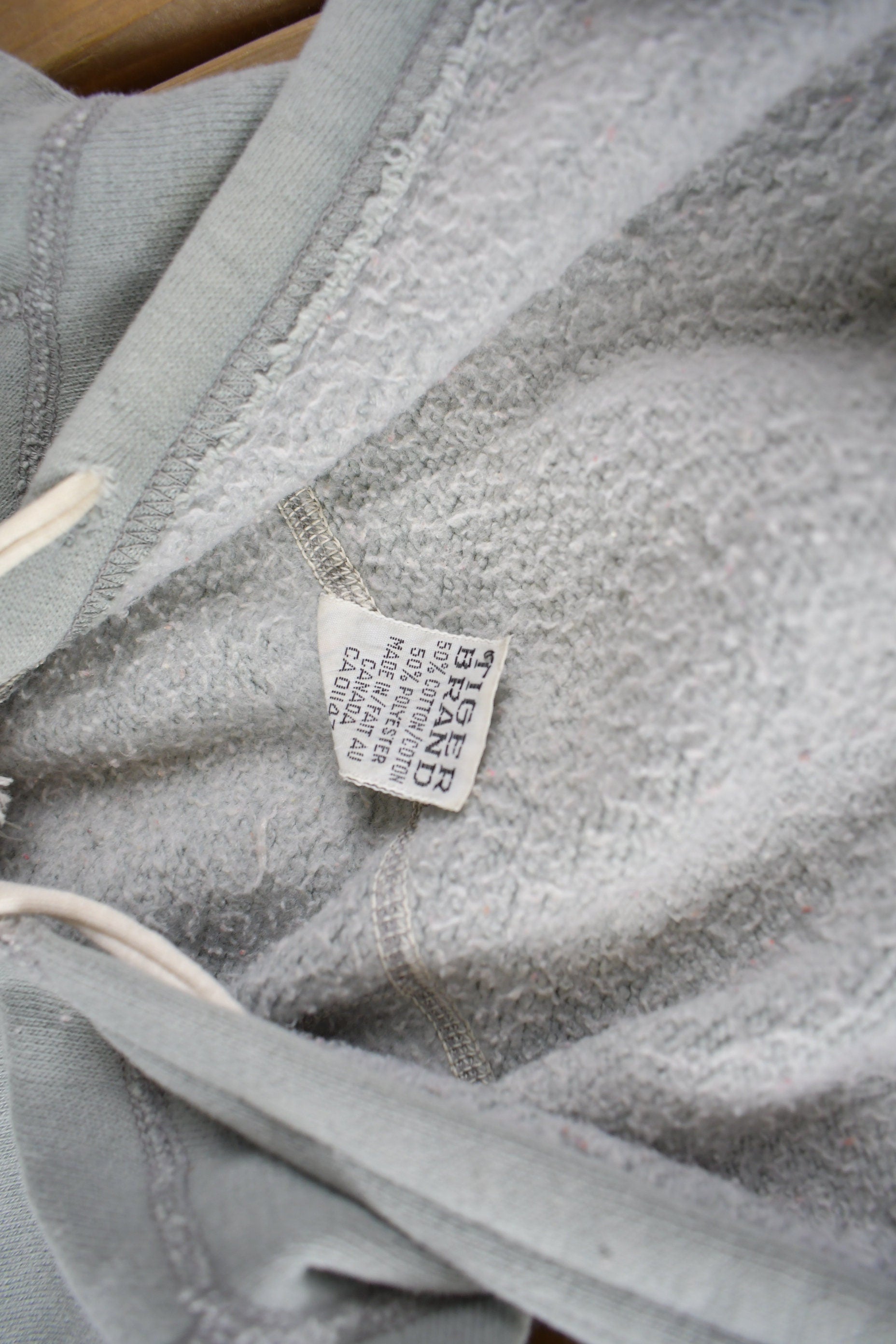 Vintage 1970s University of Toronto Collegiate Zip Up Hoodie