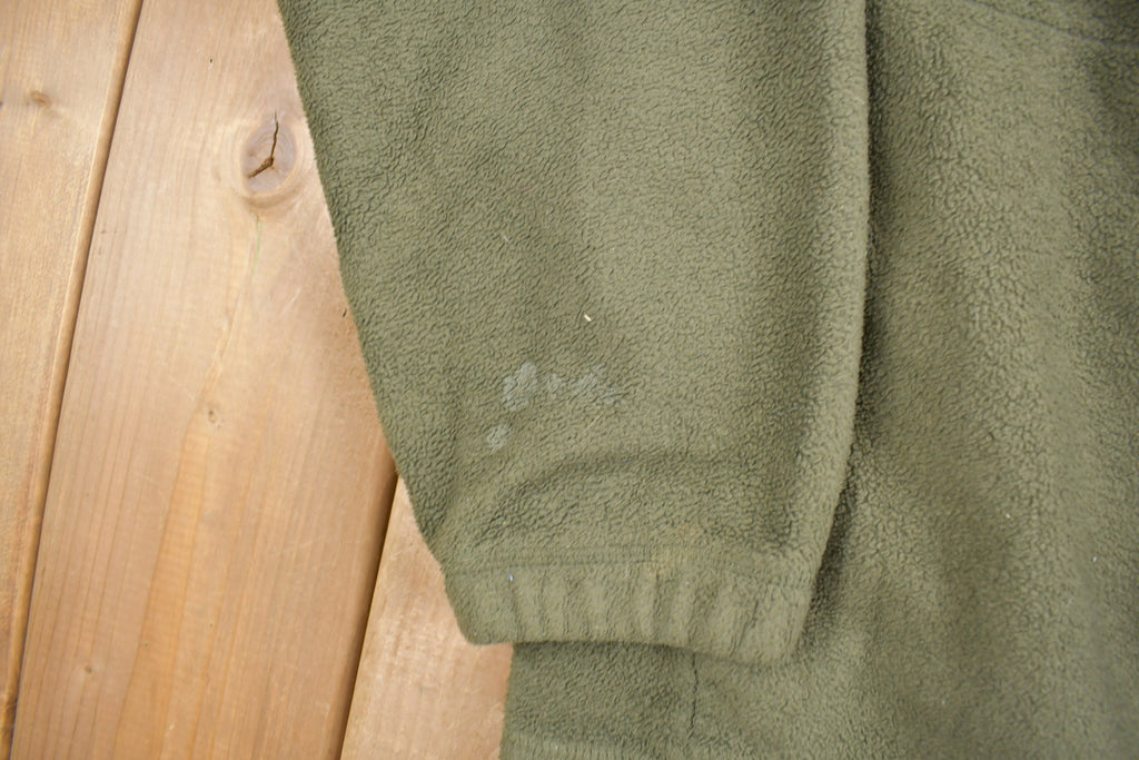 Vintage 1990s Nautica Competition Quarter Zip Fleece Sweater