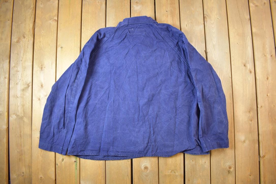Vintage 1980s Steel Grip Uniform Chore Coat Made In USA