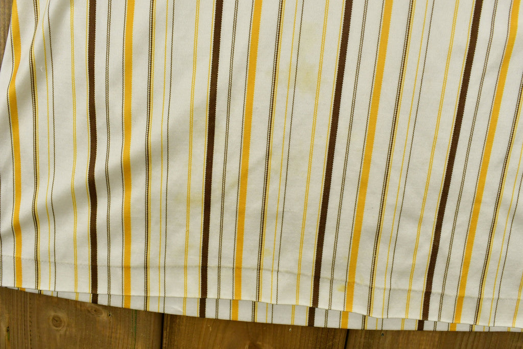Vintage 1980's Half Button Up Collared T-Shirt