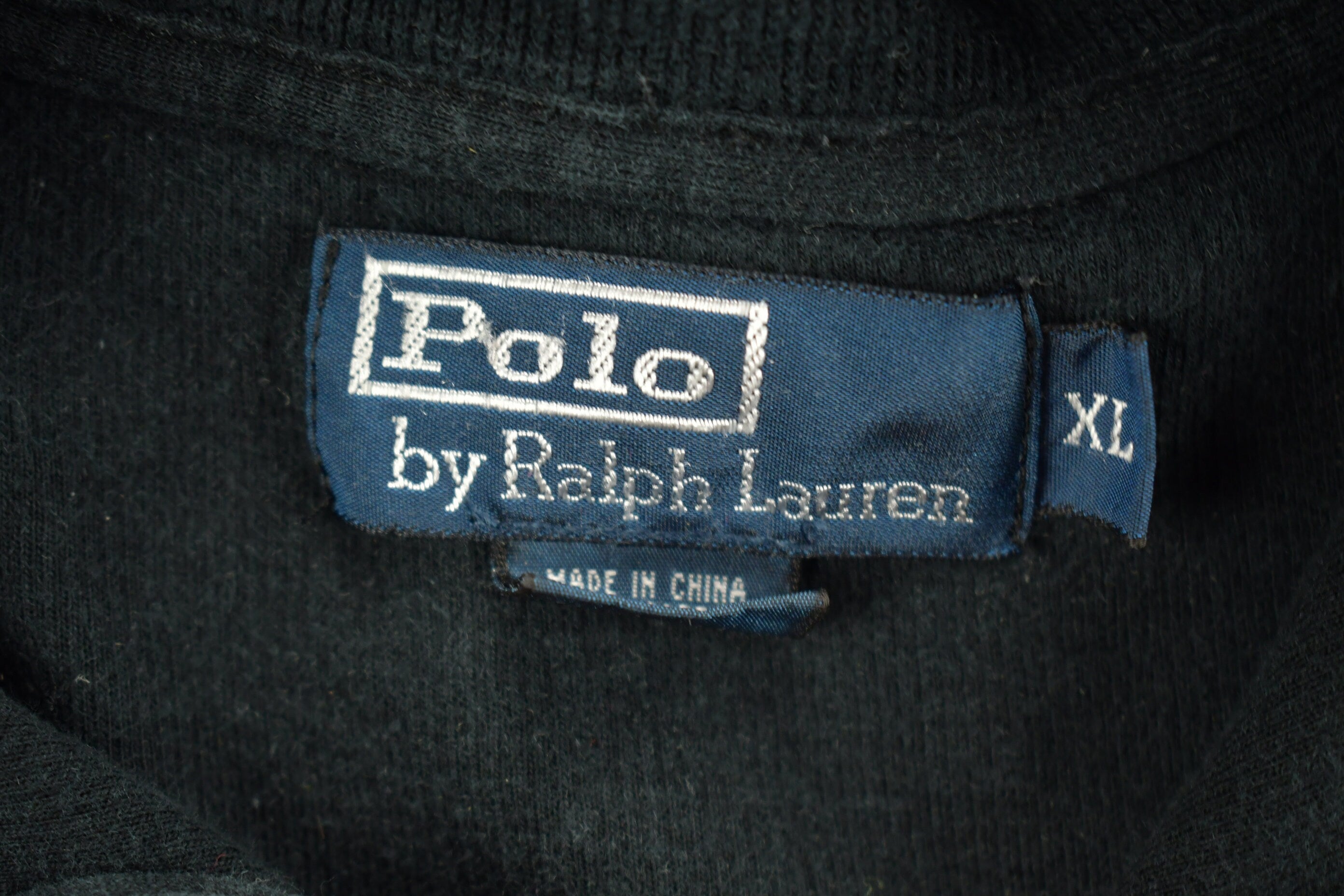 Vintage 1990s Polo Ralph Lauren Quarter Zip Sweatshirt