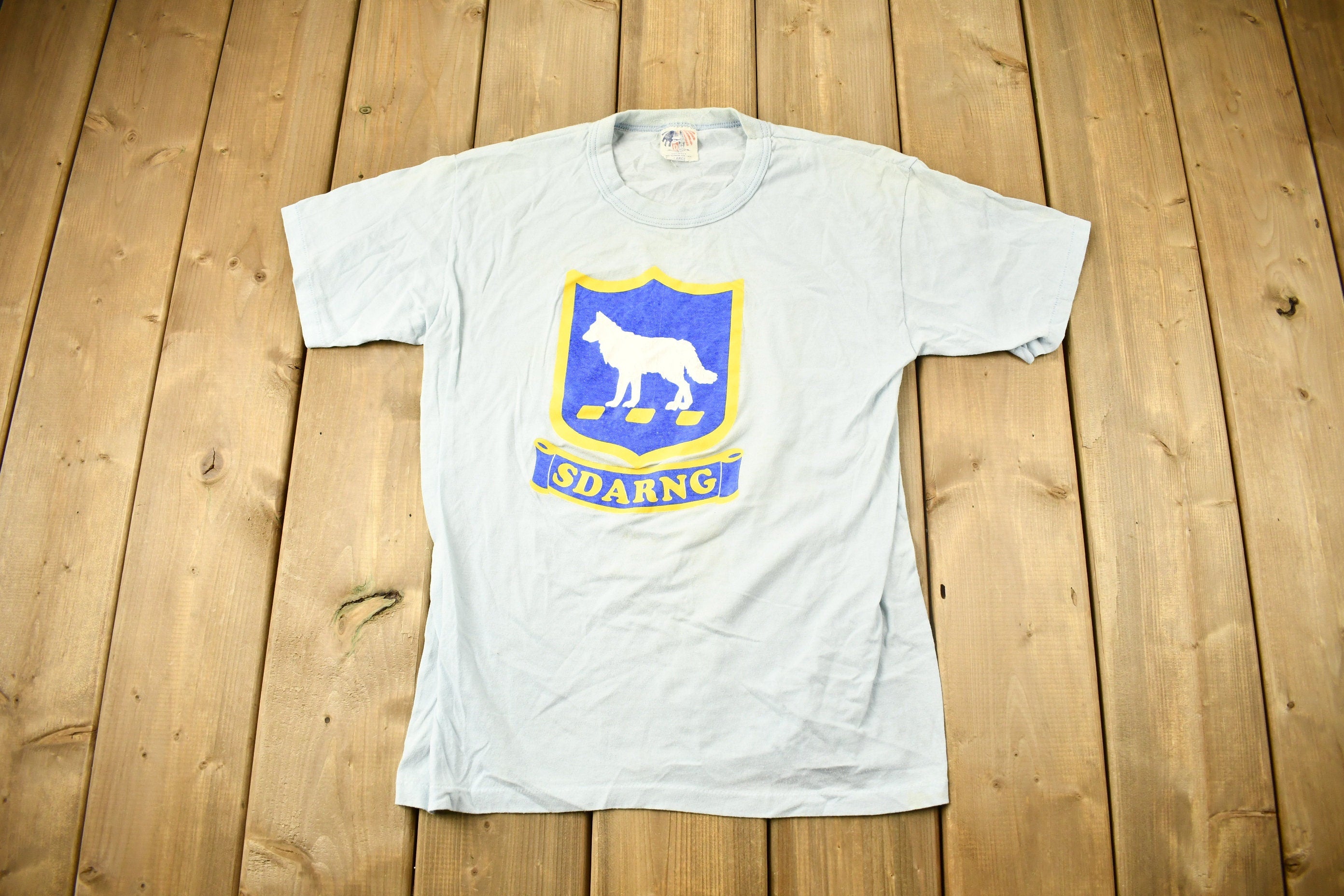 Vintage 1980s South Dakota Army National Guard T-Shirt