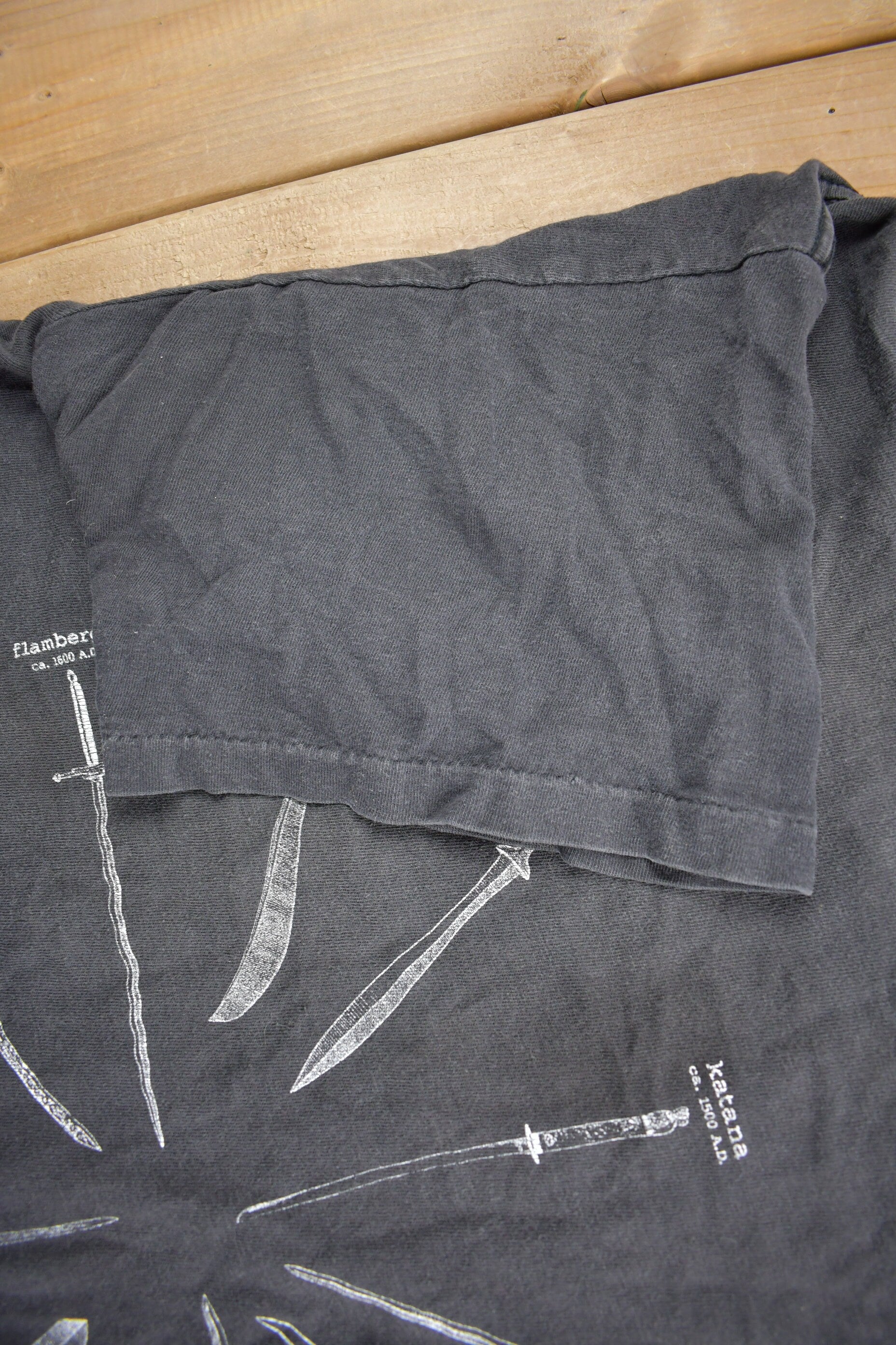 Vintage 1996 Highlander Movie Promo Graphic T-shirt