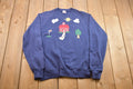 Vintage 1990s Parliament Patchwork Crewneck Sweatshirt