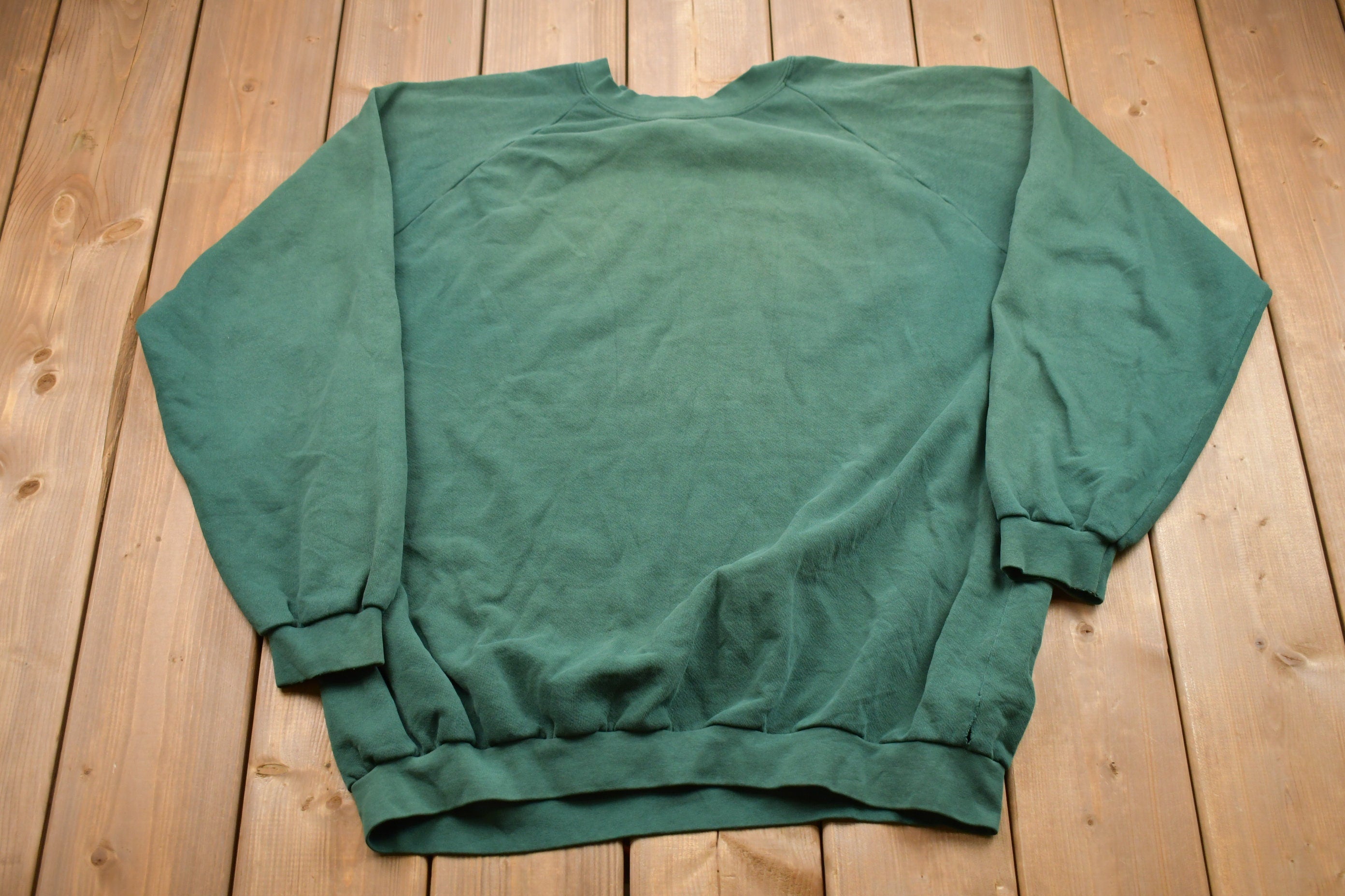 Vintage 1980s King Size Raglan Crewneck Sweatshirt
