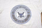 Vintage 1990s United States Navy Graphic T-Shirt  US Navy Graphic  80s  90s  Streetwear  Retro Style  Single Stitch  Made In USA