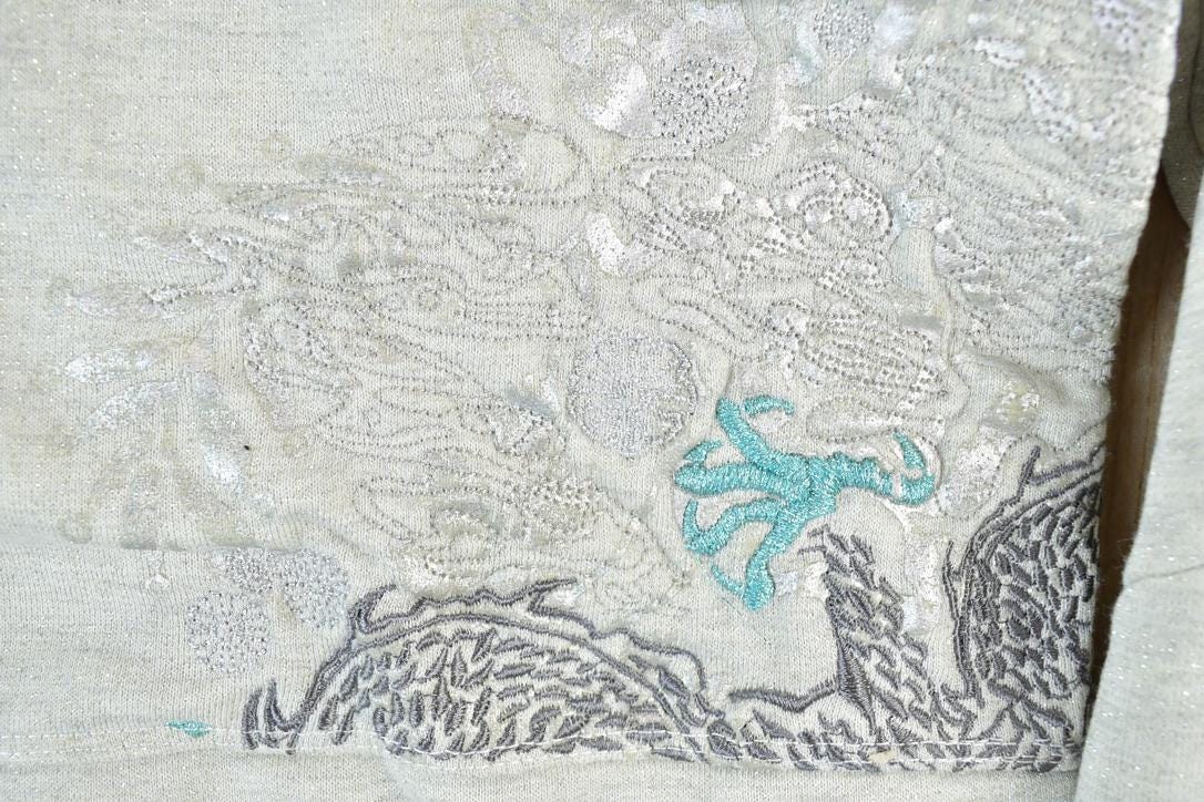 Women Vintage Vigoss Y2K Crew Neck Sweater