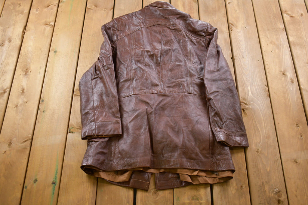 Vintage 1990s Angel Skin By Grais Leather Jacket