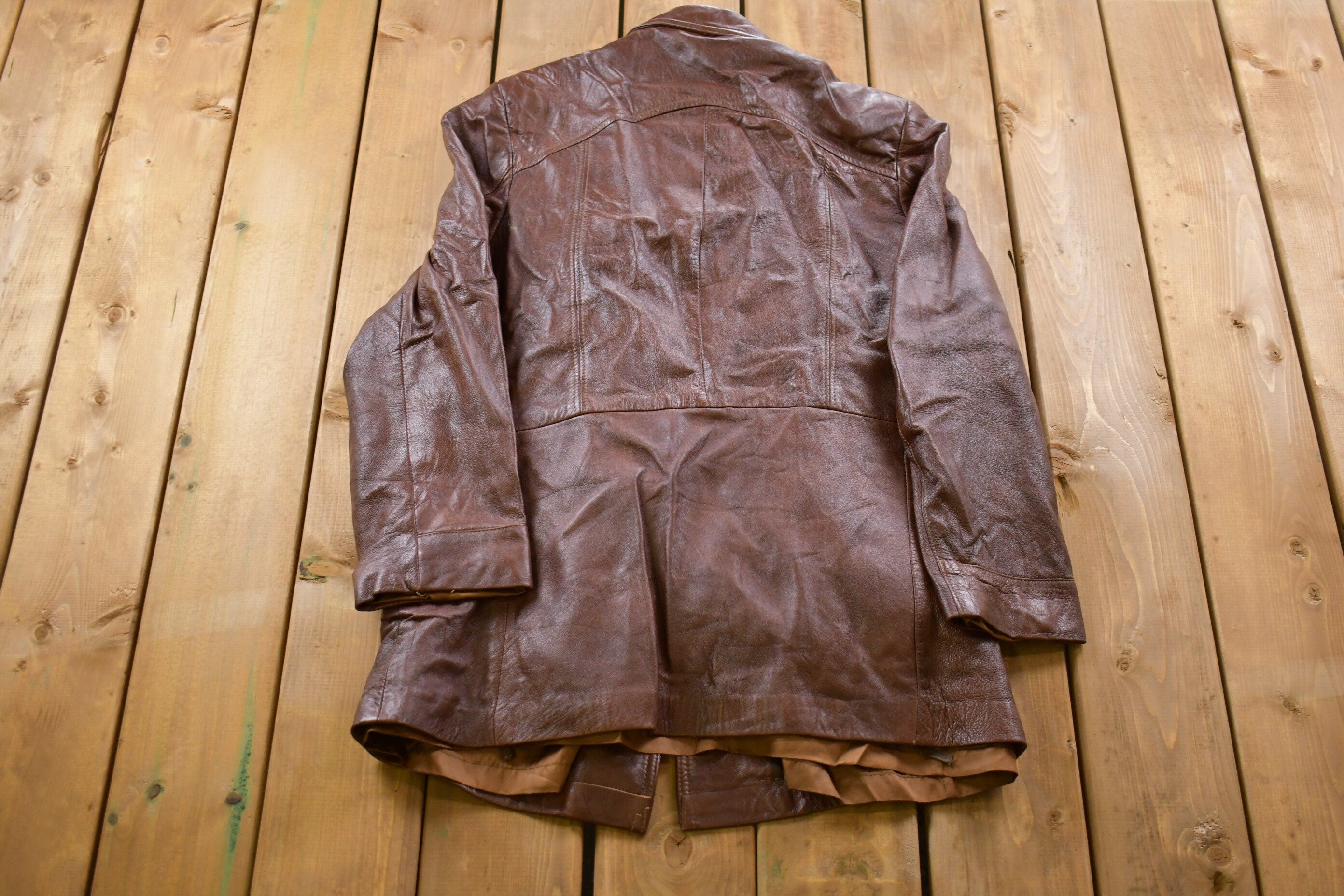 Vintage 1990s Angel Skin By Grais Leather Jacket