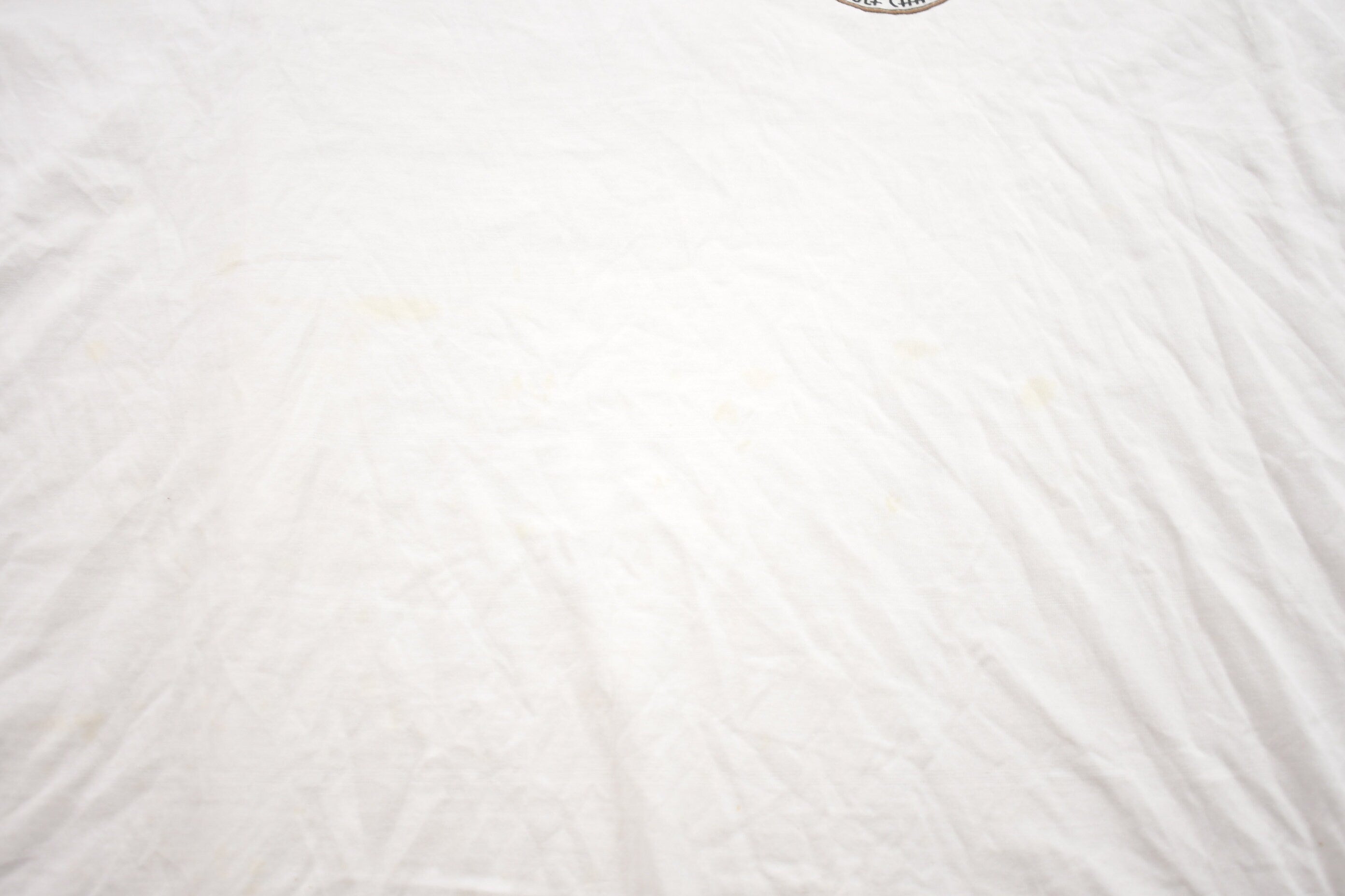 Vintage 1998 Russell Athletic Fuzzy Zoeller Wolf Challenge Wolf Theme Graphic T-Shirt