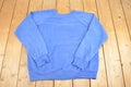 Vintage 1990s Blue Streetwear Blank Crewneck Sweatshirt Men's XL