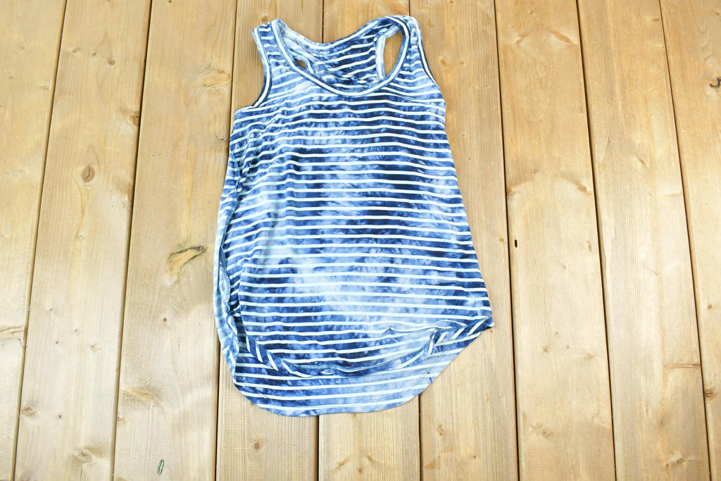 Women Vintage Vigoss Y2K Striped Tank Top T-Shirt