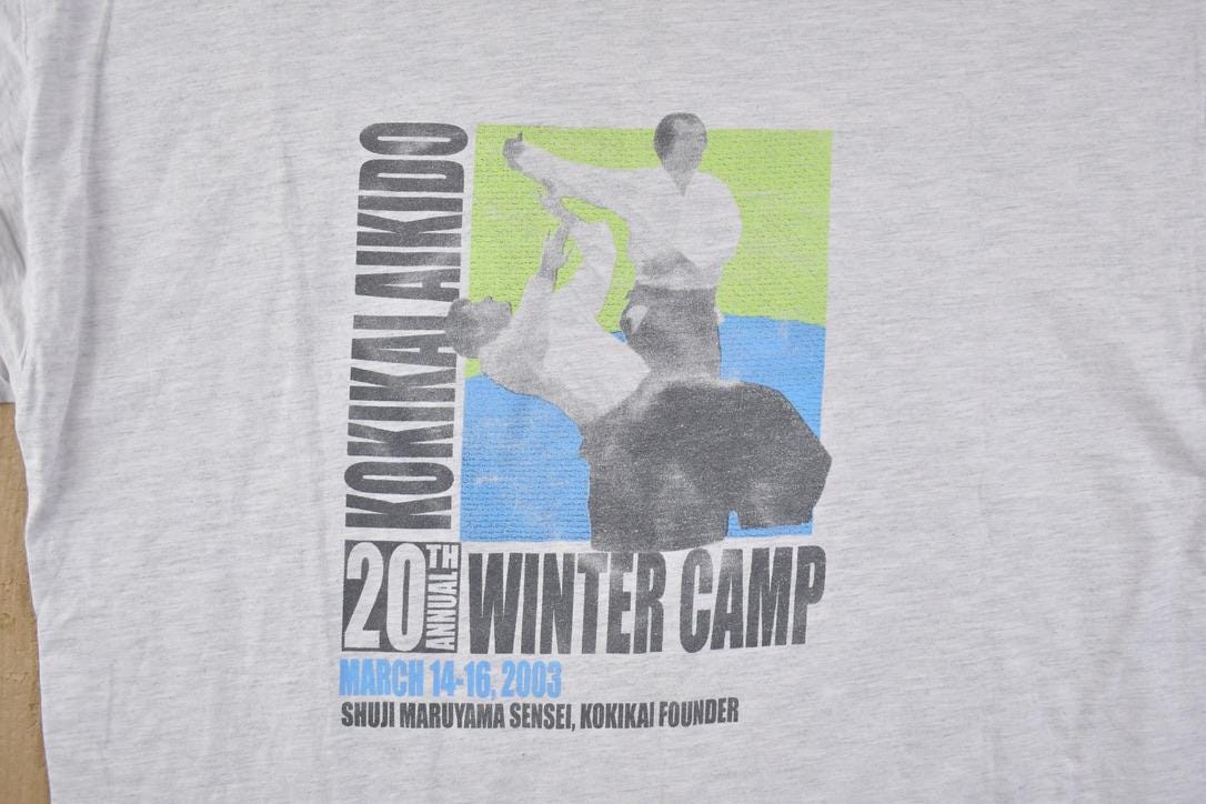 Vintage 2003 Kokikai Winter Camp Souvenir T-Shirt