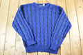 Vintage 1990s Software Knit Abstract Pattern Crewneck Sweater Mens L