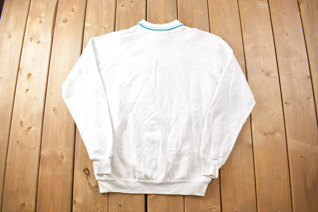 Vintage 1990s Cute Flower Crewneck Sweater