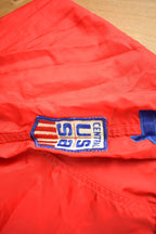 Vintage 1990s Central USA Red Button Up Jacket