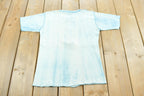 Vintage 1980s Sportswear Thermal Quarter Button Short Sleeve Shirt Men's S