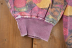 Vintage 1990s All Over Print Funky Pattern Crewneck Sweatshirt