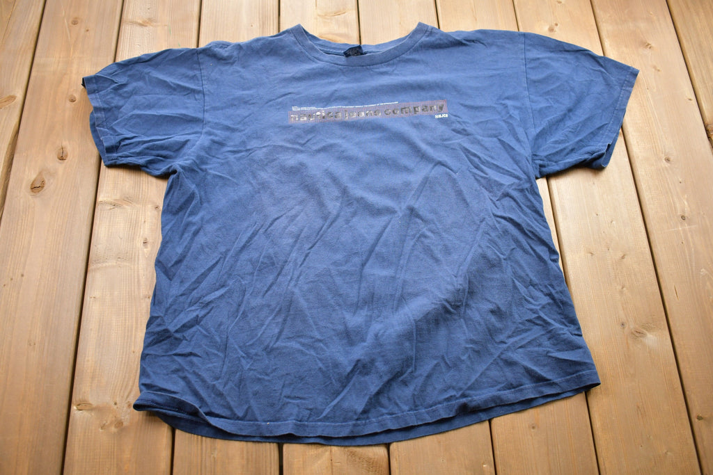 Vintage 1990s Nautica Jeans Company Graphic T-Shirt