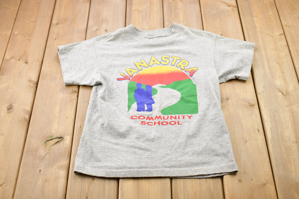 Vintage 1990s Vanastra Community School T-Shirt
