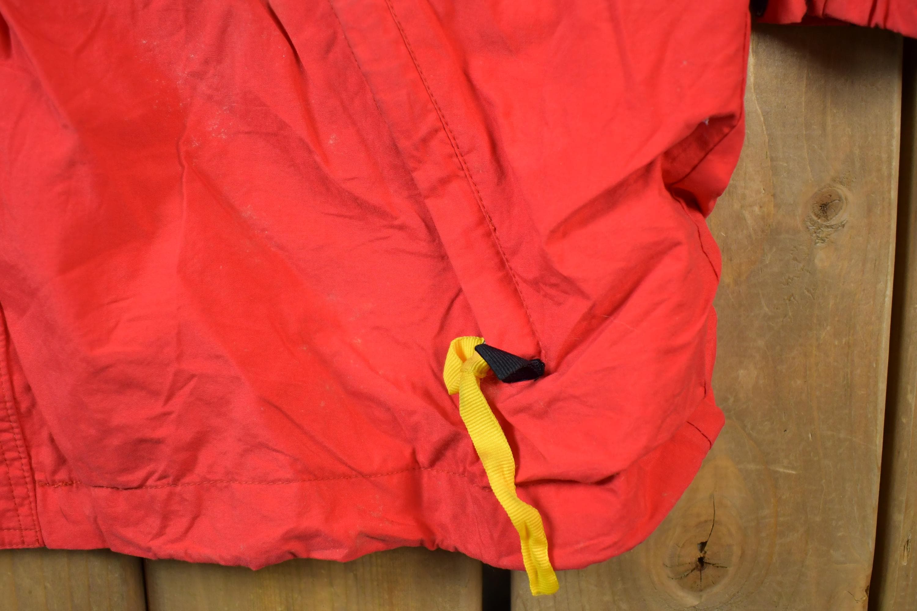 Vintage 1990s Red Windbreaker Jacket