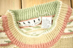 Vintage 1990s Striped Knitted Crewneck Sweater