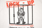 Vintage 1990s MS Lock Up Souvenir Travel T-Shirt Men's XL