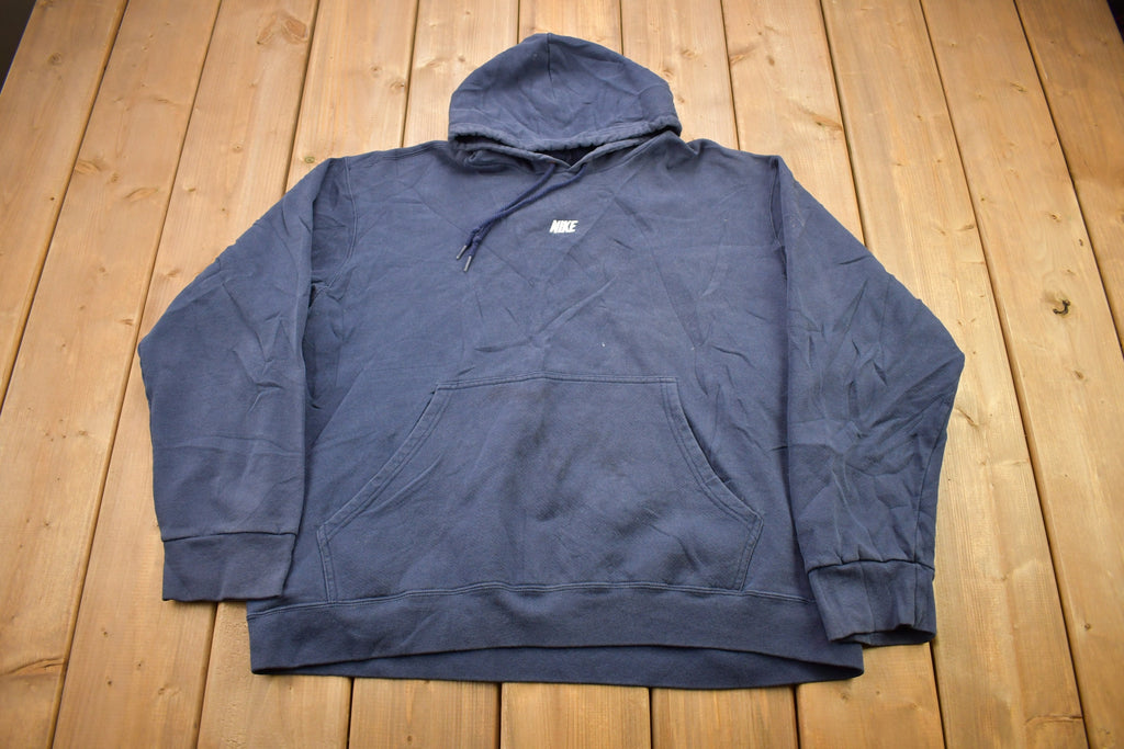 Vintage Y2K Nike Mini Center Logo Hoodie