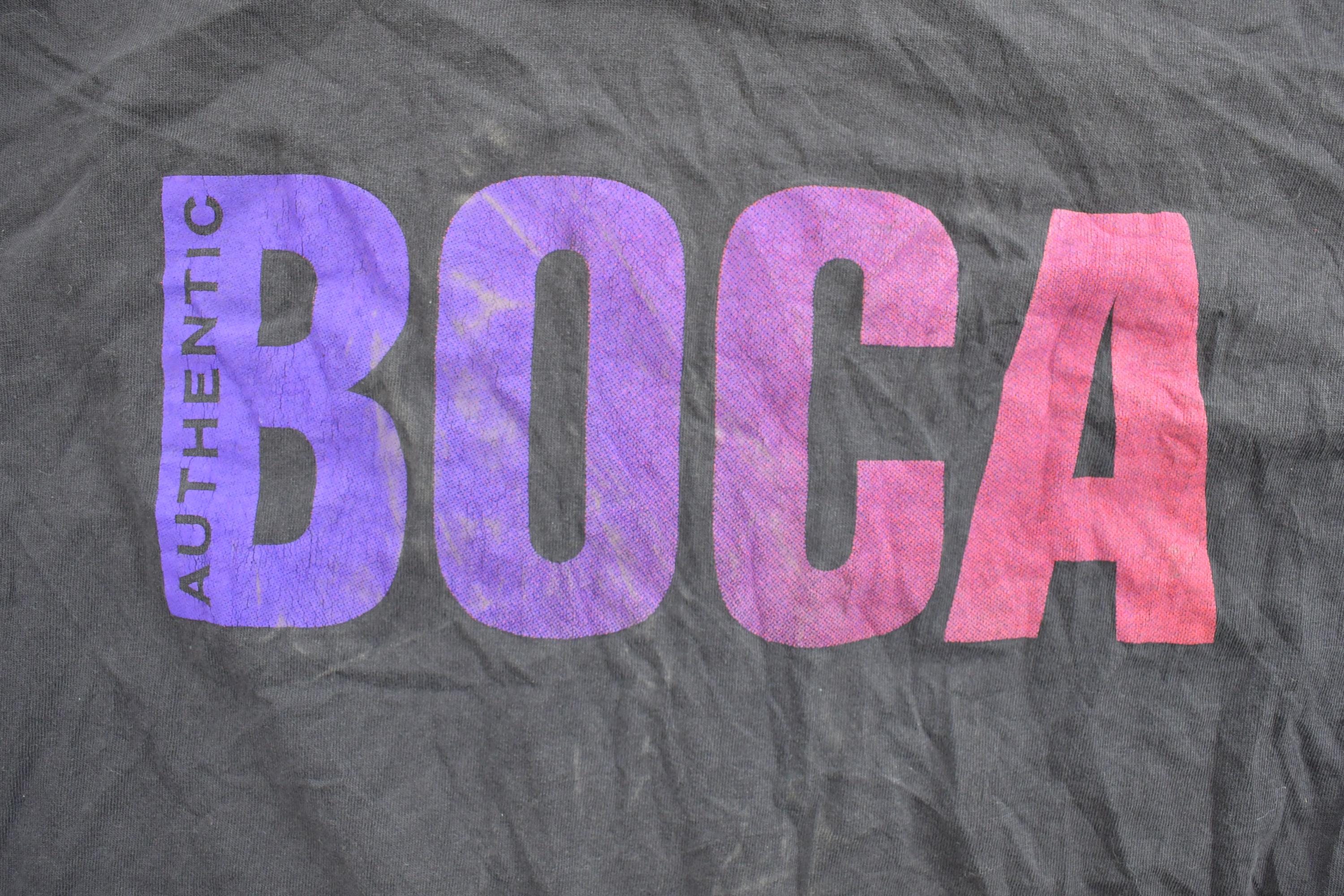 Vintage 1990s Boca Authentic Graphic T-Shirt