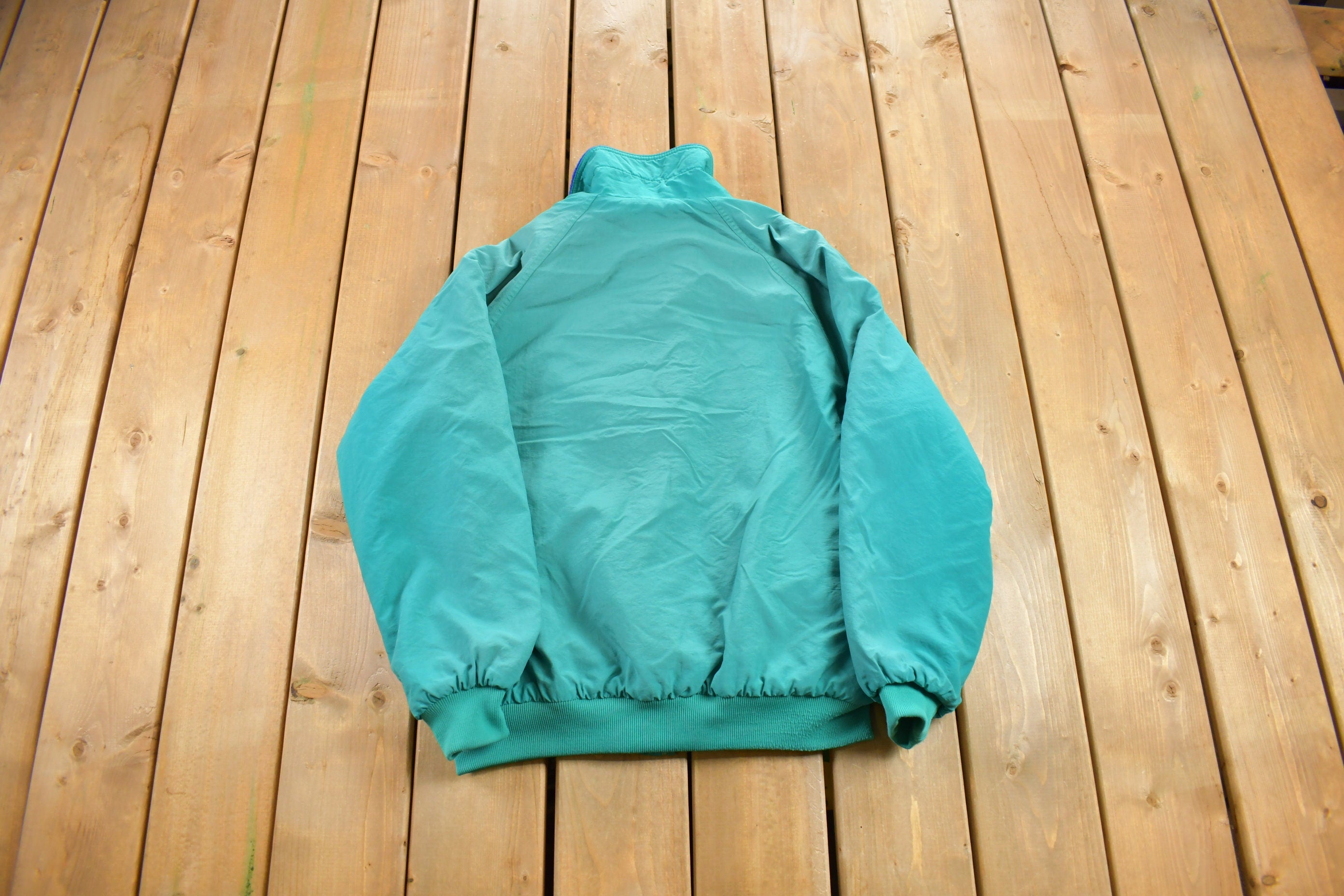 Vintage 1990s Northern Reflections Teal Ski Jacket