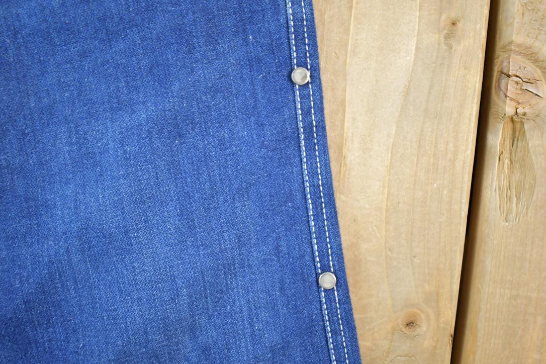 Vintage 1970s Weaver Denim Riveted Jeans Size 28 x 26 Made In USA