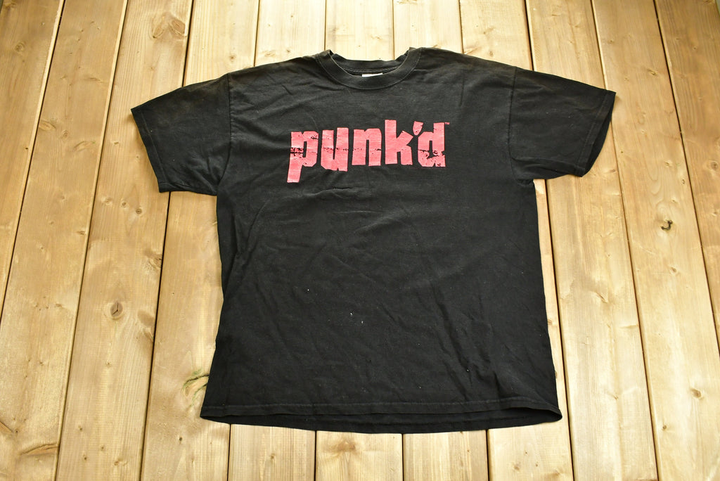Vintage 2000 MTV Television Punk'd Promo T-shirt